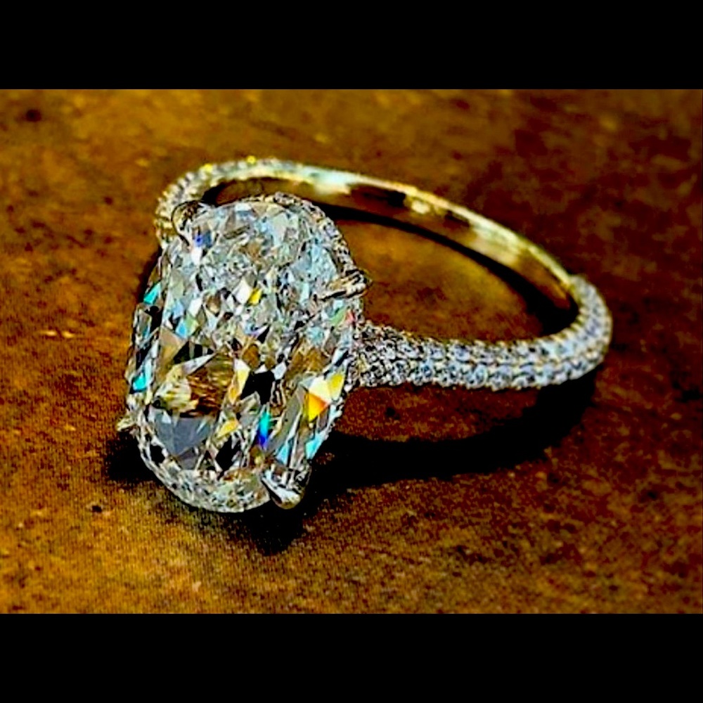 CZ engagement ring